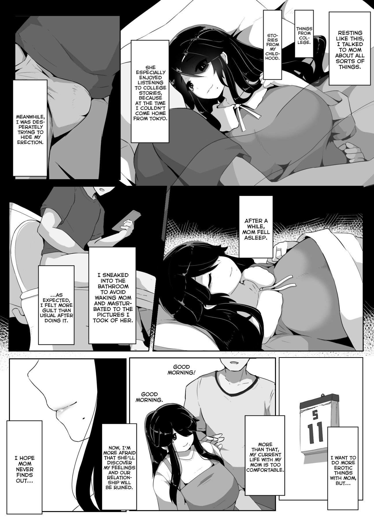 Hentai Manga Comic-Good Night, Mom I-Read-48